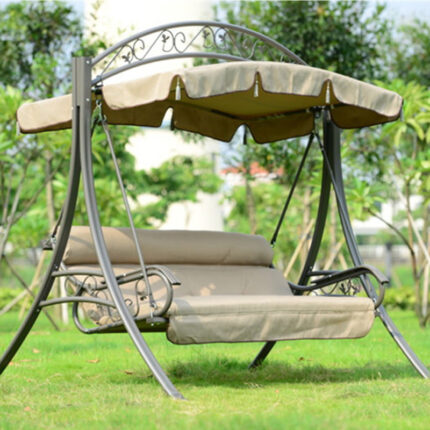 Orpixia Outdoor Leisure Furniture Rocking Chair Iron Swing